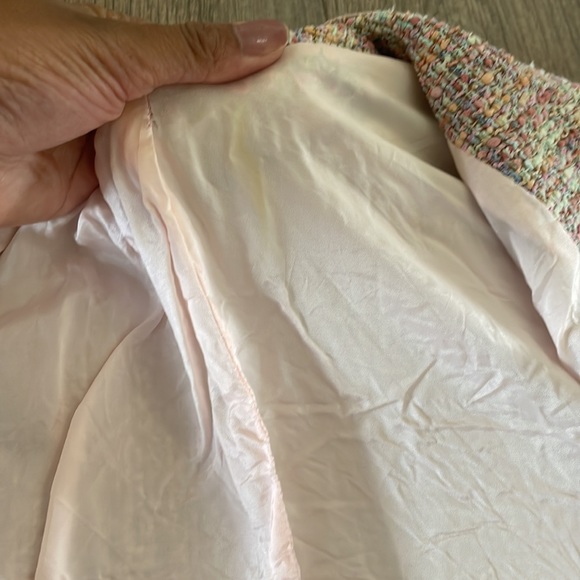 Express Pink Tweed Blazer - Picture 6 of 6
